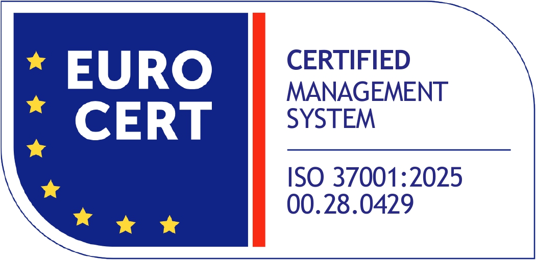 Πιστοποιητικό ISO 37001:2025, EUROCERT (PDF) (ανοίγει σε νέα καρτέλα)